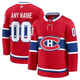 Montreal Canadiens Fanatics Premium Custom 2024-25 Heim Rot Trikot - Herren